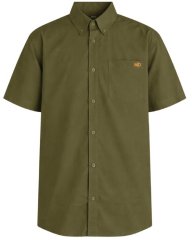 Motley Denim Zagreb Camisa de manga curta Caqui escuro