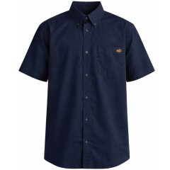 Motley Denim Zagreb Camisa de manga curta Azul marinho