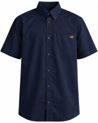 Motley Denim Zagreb Camisa de manga curta Azul marinho