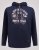 D555 Hector Adventurer Printed Zip Through Hoody Azul-marinho - Sweatshirts & hoodies - Sweatshirt & Camisolas com Capuz tamanhos grandes