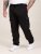 D555 Dexter 1 Cargo Jogger With Bear Embroidery Preto - Calças & calções de fato de treino - Calças de Fato de Treino Tamanhos Grandes 