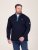 D555 Conway 2 1/4 Zip Neck Fleece Sweatshirt With Bear Logo Azul-marinho - Sweatshirts & hoodies - Sweatshirt & Camisolas com Capuz tamanhos grandes