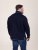 D555 Conway 2 1/4 Zip Neck Fleece Sweatshirt With Bear Logo Azul-marinho - Sweatshirts & hoodies - Sweatshirt & Camisolas com Capuz tamanhos grandes