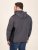 D555 Conrad Detachable Hood Bonded Fleece Zip Through Hoody Azul-marinho - Sweatshirts & hoodies - Sweatshirt & Camisolas com Capuz tamanhos grandes