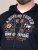 D555 Hector Adventurer Printed Zip Through Hoody Azul-marinho - Sweatshirts & hoodies - Sweatshirt & Camisolas com Capuz tamanhos grandes
