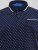 D555 Reid AOP Polo With Jacquard Collar, Pocket And Cuffs Azul-marinho - Pólos - Pólos Tamanhos Grandes Homem