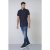D555 Tim Short Sleeve Shirt Navy - Camisas - Camisas Homem Tamanhos Grandes