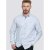 D555 Addington Printed Oxford Shirt Blue - Camisas - Camisas Homem Tamanhos Grandes