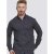 D555 Babworth Long Sleeve Shirt Navy - Camisas - Camisas Homem Tamanhos Grandes