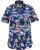 D555 Durham Flamingo Hawaiian Ao Print Shirt - Camisas - Camisas Homem Tamanhos Grandes