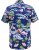 D555 Durham Flamingo Hawaiian Ao Print Shirt - Camisas - Camisas Homem Tamanhos Grandes