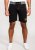 D555 Sutton Elasticated Waist Shorts With Embroidery Black - Calças & calções de fato de treino - Calças de Fato de Treino Tamanhos Grandes 