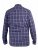 D555 Townsville Check Button Down Collar Shirt Navy - Camisas - Camisas Homem Tamanhos Grandes