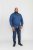 D555 Chilton LS Shirt Navy - Camisas - Camisas Homem Tamanhos Grandes
