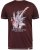 D555 Redbourn Lightning Bolt Guitar Printed T-Shirt - T-shirts - T-shirts Homem Tamanhos Grandes