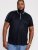 D555 Sussex Jersey Polo Shirt Dark Navy - Pólos - Pólos Tamanhos Grandes Homem