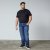 North Latitude Jeans Jack Blue Used Wash - Casacos - Casacos Homem Tamanhos Grandes