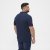 North Latitude Polo Navy Blue - Pólos - Pólos Tamanhos Grandes Homem