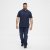 North Latitude Polo Navy Blue - Pólos - Pólos Tamanhos Grandes Homem