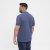 North Latitude Polo Blue Melange - Pólos - Pólos Tamanhos Grandes Homem