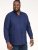 D555 Richard Long Sleeve Oxford Shirt Navy - Camisas - Camisas Homem Tamanhos Grandes