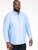 D555 Richard Long Sleeve Oxford Shirt Sky Blue - Camisas - Camisas Homem Tamanhos Grandes