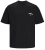 Jack & Jones JORSANTORINI BACK T-Shirt Black - T-shirts - T-shirts Homem Tamanhos Grandes