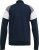 D555 JEFFREY Couture Zip Through Sweatshirt Navy - Sweatshirts & hoodies - Sweatshirt & Camisolas com Capuz tamanhos grandes