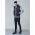 D555 Willie Hooded Quilted Jacket with Fleece sleeves - Casacos - Casacos Homem Tamanhos Grandes