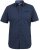D555 BRODY S/S Micro AO Print Shirt Navy - Camisas - Camisas Homem Tamanhos Grandes