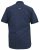 D555 BRODY S/S Micro AO Print Shirt Navy - Camisas - Camisas Homem Tamanhos Grandes