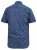D555 KYLE S/S Micro AO Print Shirt Blue - Camisas - Camisas Homem Tamanhos Grandes