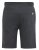 D555 STEFAN1 Elasticated Waist Loop Back Shorts Black - Calças & Calções de Fato de Treino - Calças de Fato de Treino Tamanhos Grandes 