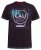 D555 NOVA Cali Surf Printed Crew Neck T-Shirt Plum - T-shirts - T-shirts Homem Tamanhos Grandes