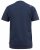 D555 COOK Trio Of Skulls Printed Crew Neck T-Shirt Slate Blue - T-shirts - T-shirts Homem Tamanhos Grandes