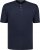 Adamo Silas Regular fit Serafino T-shirt Navy - T-shirts - T-shirts Homem Tamanhos Grandes