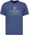 Adamo Sandro Regular fit Slub effect T-shirt Indigo Blue - T-shirts - T-shirts Homem Tamanhos Grandes