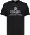 Adamo Sandro Regular fit Slub effect T-shirt Black - T-shirts - T-shirts Homem Tamanhos Grandes