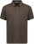Adamo Klaas Regular fit Polo Shirt with Pocket Braun - Pólos - Pólos Tamanhos Grandes Homem