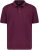 Adamo Klaas Regular fit Polo Shirt with Pocket Blackberry - Pólos - Pólos Tamanhos Grandes Homem