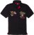 Adamo DURBAN Regular fit Polo Shirt Black - Pólos - Pólos Tamanhos Grandes Homem