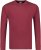 Adamo Floyd Comfort fit Long sleeve T-shirt Burgundy - T-shirts - T-shirts Homem Tamanhos Grandes