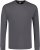Adamo Floyd Comfort fit Long sleeve T-shirt Charcoal - T-shirts - T-shirts Homem Tamanhos Grandes
