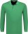 Adamo Peter Comfort fit Long sleeve Polo Green - Pólos - Pólos Tamanhos Grandes Homem