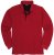 Adamo Peter Comfort fit Long sleeve Polo Red - Pólos - Pólos Tamanhos Grandes Homem