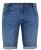 D555 JONES Stretch Denim Shorts Blue Stonewash - Calções - Calções Homem Tamanhos Grandes