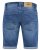 D555 JONES Stretch Denim Shorts Blue Stonewash - Calções - Calções Homem Tamanhos Grandes
