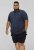 D555 FOXLEY Pique Reno Polo Navy - Pólos - Pólos Tamanhos Grandes Homem