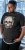 D555 DARREN Skull Printed T-Shirt With Double Layer On Hem & Cuff Black Reno - T-shirts - T-shirts Homem Tamanhos Grandes