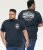 D555 GRAHAM YOSEMITE Chest And Back Printed Crew Neck T-Shirt Navy - T-shirts - T-shirts Homem Tamanhos Grandes